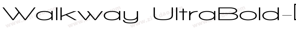 Walkway UltraBold字体转换